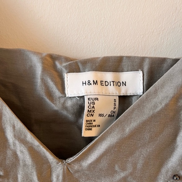 H&M Edition BEAD-EMBELLISHED DRESS - Size Small - Picture 9 of 13